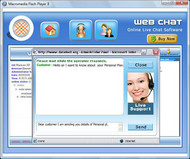 Single Operator Chat Software screenshot